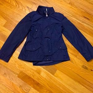Moncler dark blu jacket.